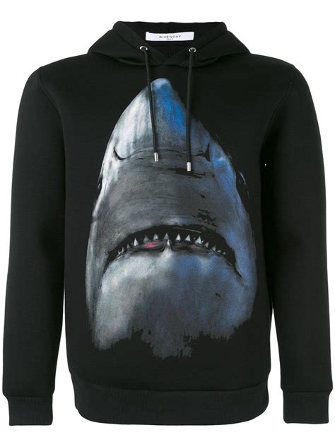 givenchy shark printed hoodie|givenchy hoodie.